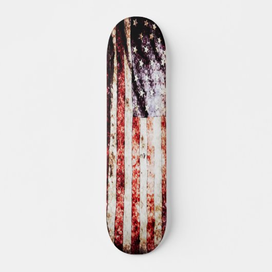 American Hardcore Grunge Flag Element Pro Board Skateboard (Vorne)