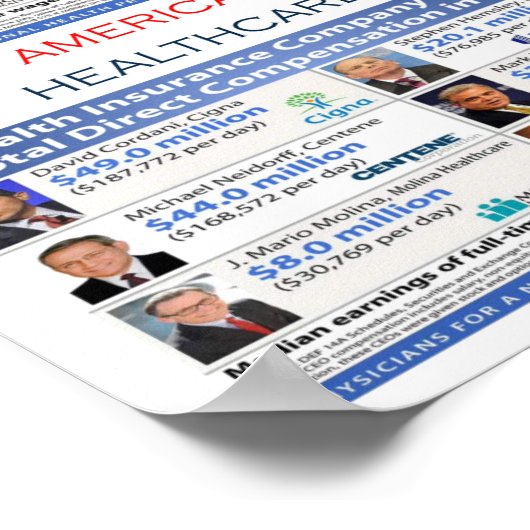 American Healthcare Poster (Ecke)