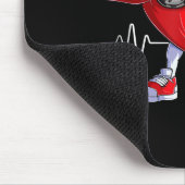American Heart Disease Awareness Heart Month Heart Mousepad (Ecke)