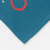 American Heart Disease Awareness Month Ribbon Red Fleecedecke (Ecke)