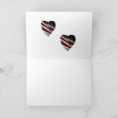 American Heart Flag Karte (Innenseite)