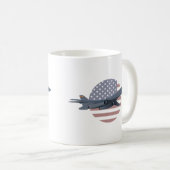 American Heavy Bomber B-1 Lancer Kaffeetasse (VorderseiteRechts)
