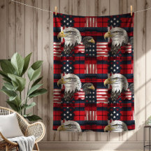 American Heritage Blanket Eagle Stolzdecke