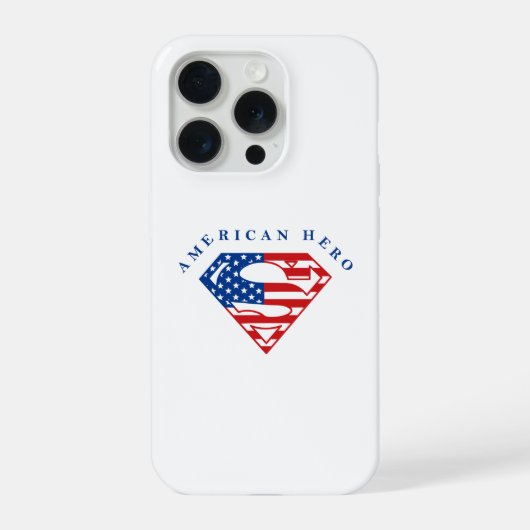American hero for Super Man iPhone 15 Pro Case iPhone Hülle (Rückseite)