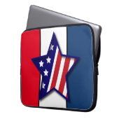 American Hero Laptopschutzhülle (Vorderseite Links)