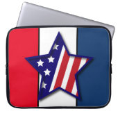 American Hero Laptopschutzhülle (Vorderseite)