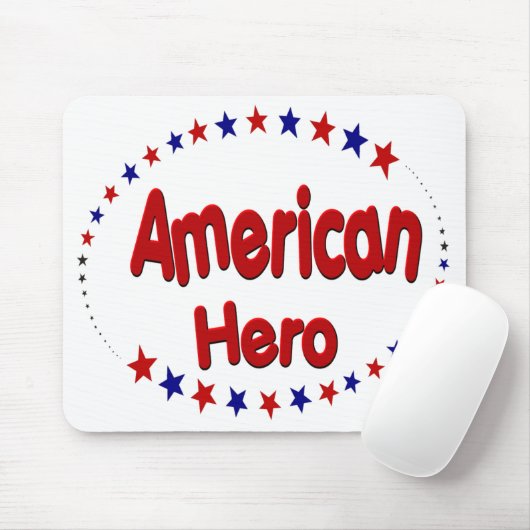 American Hero Mousepad (Mit Mouse)