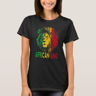 American History Lion Women Men Kids Black T-Shirt