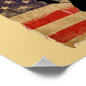 American Hockey Prix Poster (Ecke)