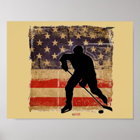 American Hockey Prix Poster (Vorne)