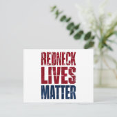 American Holiday Redneck Matter 4. Juli USA Postkarte (Stehend Vorderseite)