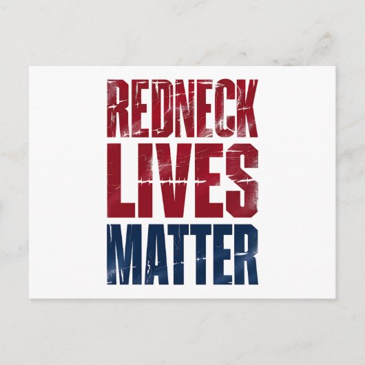 American Holiday Redneck Matter 4. Juli USA Postkarte (Vorderseite)