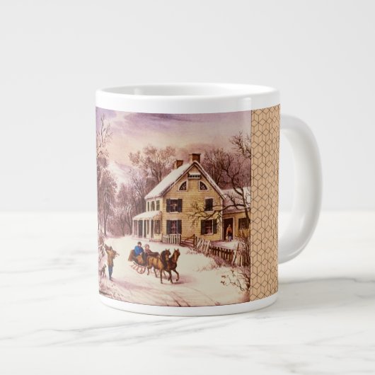 American Homestead Winter Specialty Tasse (Vorderseite Rechts)