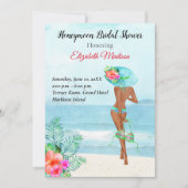 American Honeymoon Brautparty Einladung (Vorderseite)