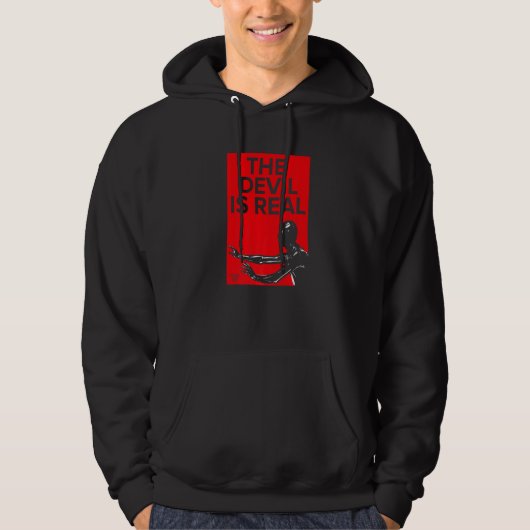 American Horror Hotel Devil Is Real   Hoodie (Vorderseite)