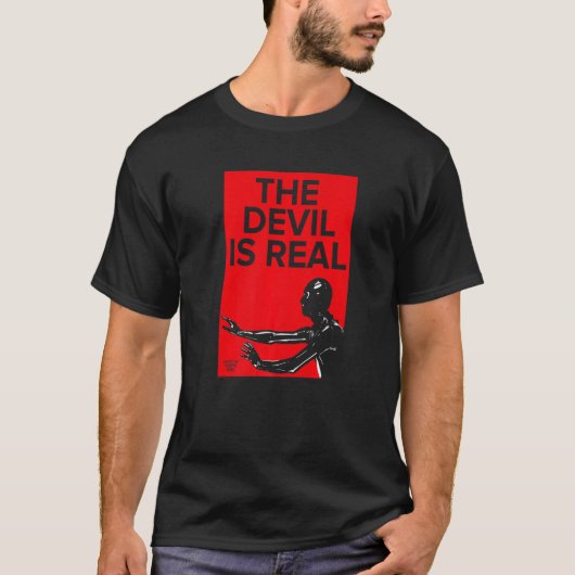 American Horror Hotel Devil Is Real T-Shirt (Vorderseite)