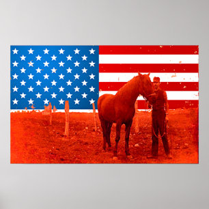 American Horse Poster