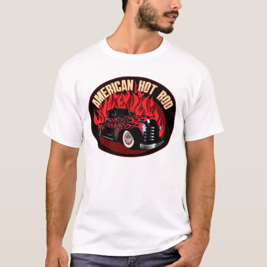 American Hot Rod Auto T-Shirt (Vorderseite)