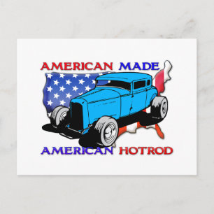 American Hotrod Chopped Postkarte