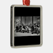 American Icon Silbernes Ornament (Rechts)