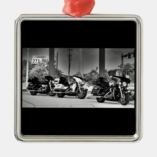 American Icon Silbernes Ornament (Vorne)