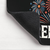 American Independence Day Männer Frauen Juli t Mousepad (Ecke)