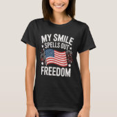 American Independence Day Männer Frauen Juli T-Shirt (Vorderseite)