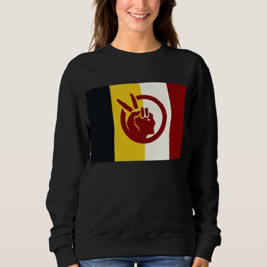 American Indian Movement flag Sweatshirt (Vorderseite)