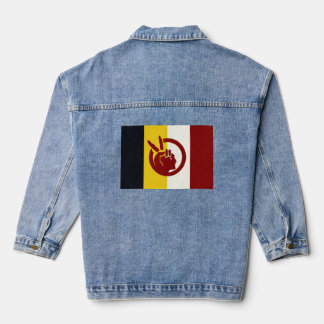 American Indian Movement  Jeansjacke