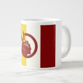 American Indian Movement  Jumbo-Tasse (Vorderseite Rechts)