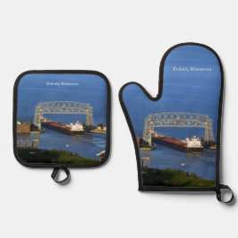 American Integrity Departure Duluth, MN Ofenhandschuh & Topflappen-Set