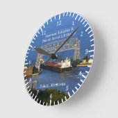 American Integrity Duluth clock Runde Wanduhr (Winkel)