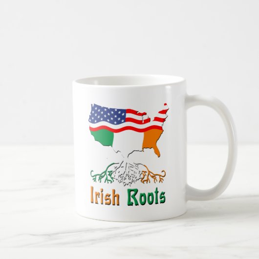American Irish Roots Kaffeetasse (Rechts)