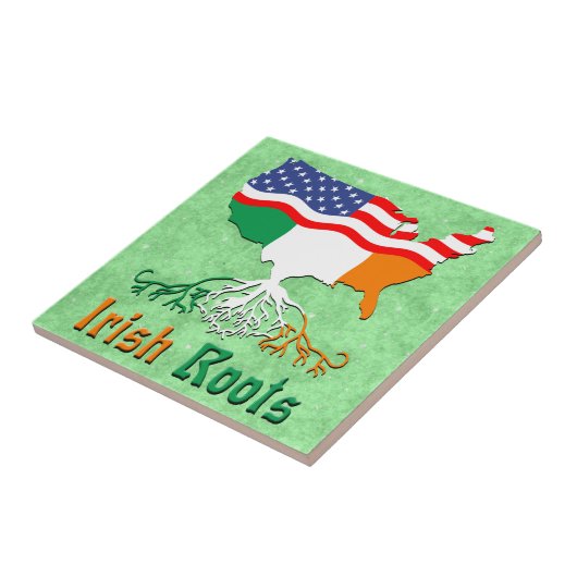 American Irish Roots Keramik Tile Fliese (Seite)