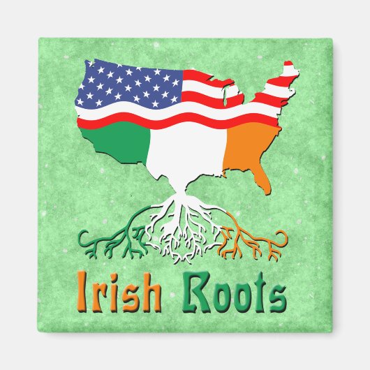 American Irish Roots Magnet (Vorne)