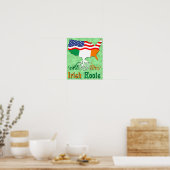 American Irish Roots Poster Print (Küche)