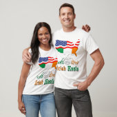 American Irish Roots T Shirt (Unisex)