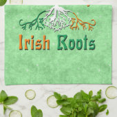 American Irish Roots Tea Handtücher (Gefaltet)