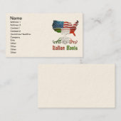 American Italian Business Cards Visitenkarte (Vorne/Hinten)