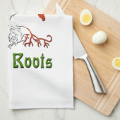 American Italian Roots Kitchen Handtücher (Viertel Falte)