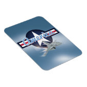 American Jet Fighter Magnet (Rechte Seite)