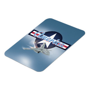 American Jet Fighter Magnet