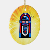 American Jukebox Keramik Ornament (Rechts)