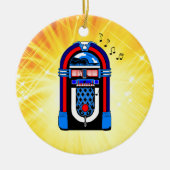 American Jukebox Keramik Ornament (Vorne)