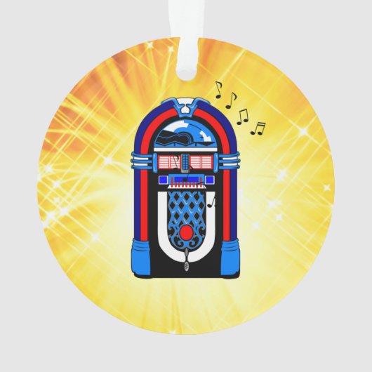 American Jukebox Ornament (Rückseite)