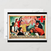 American Junior Red Cross Postkarte (Vorne/Hinten)