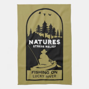 American Kayak Fishing Geschirrtuch