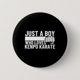 American Kenpo Nur ein Junge, der Kenpo Karate 1 L Button