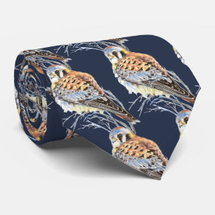 American Kestrel, Falcon Bird Hawk Krawatte