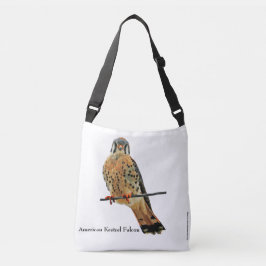 American Kestrel Falcon Tragetaschen Mit Langen Trägern